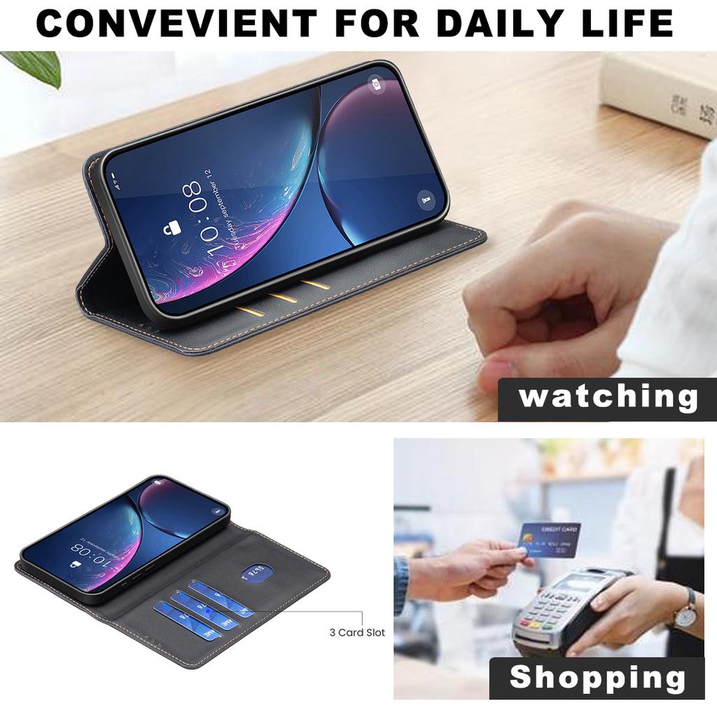 For Xiaomi Redmi Note 15 Pro 4G (Global) Leather Case BINFEN COLOR BF18 Phone Stand Cover with Card Slots