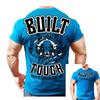 Built Tough Train Hard Fitness Training Sports Trend Leisure TShirt Mens and Womens Luxury Brand Top