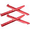 4pcs Aluminium Alloy Tent Pegs Stake Windproof Ushaped Snow Mud Nails Camping Equipment