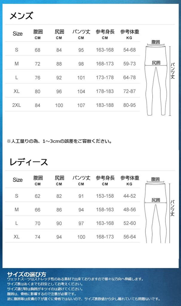 DIVE SAIL Wetsuit Long Pants Wetsuit Innerwear for & 2mm/1.5mm (Bottoms Only) Women/Men (Women/2mm, S) [Used]