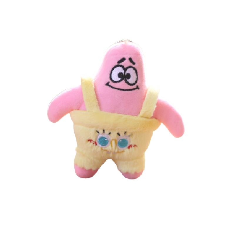 

Cute Short Plush Strawberry Bear Keychain Pendant By Sen Rabbit Perfect For Animal Lovers Of All Ages Characters) Yellow