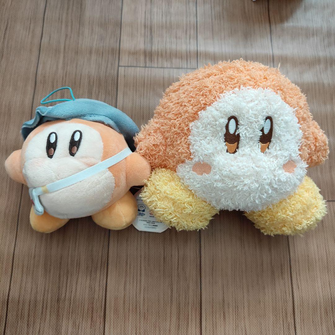 Kirby Waddle Dee Plush Toy Set of 2 Kirby of the Stars