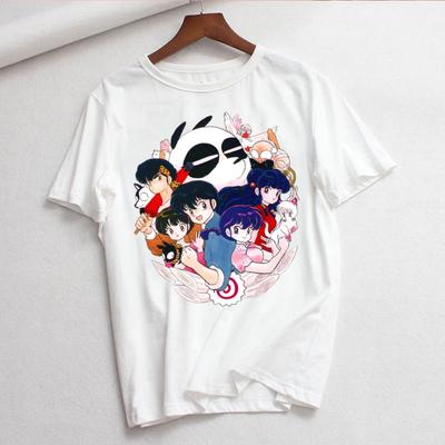 Ranma 12 Šampon Rumiko Takahashi Dámské Tričko Ležérní Vtipná Trička Kawaii Trička Top Hipster Ženské Harajuku Krátká Trička