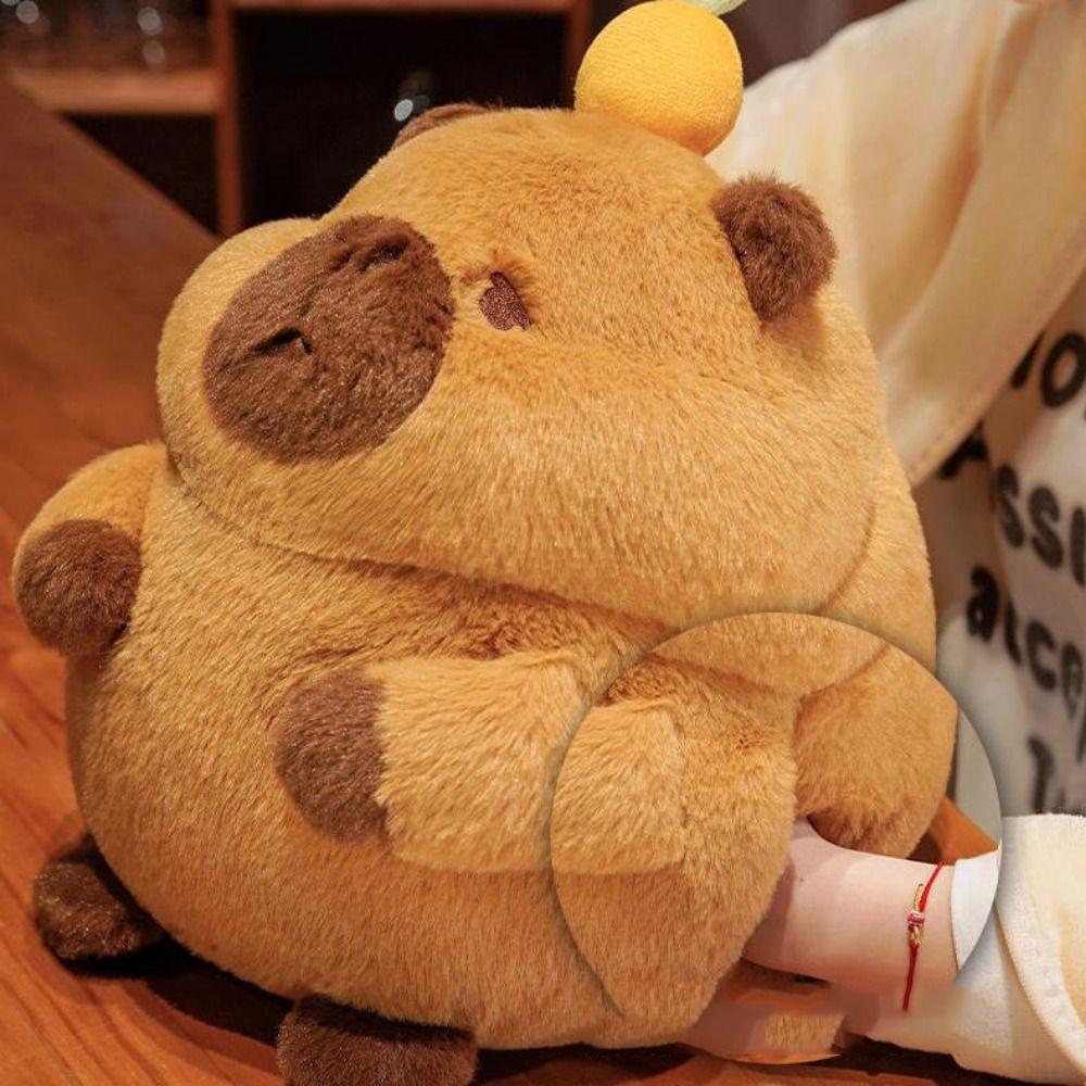 Nap Pillow Capybara Hand Pillow With Blanket Warming Capybara Anime Fluffty Toy  Chlidren