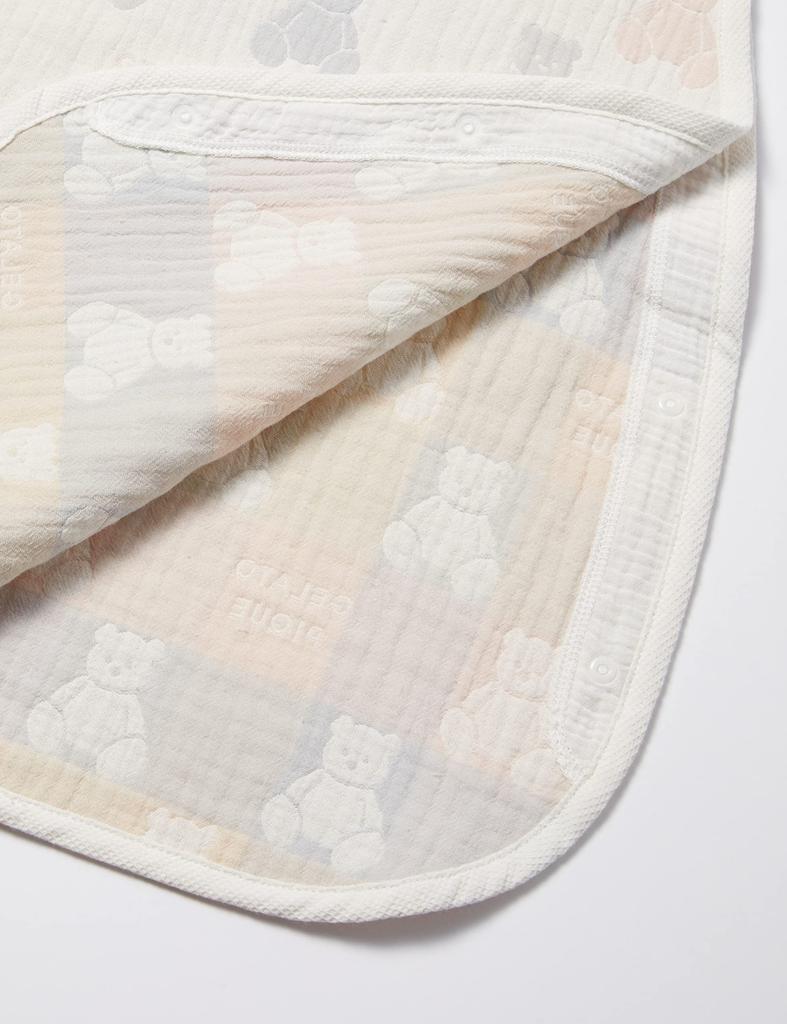 Gelato Pique Bear Triple Gauze Baby Pastel F Sleeper, PBGG229011,