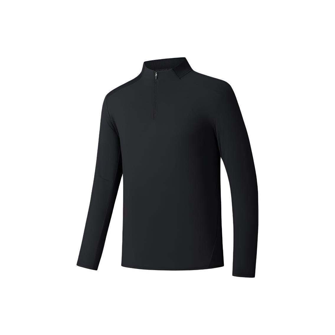 

Anta Champion Серия Всепогодная Пуловер с воротником-стойкой Однотонный Удобный Универсальный Дышащий Повседневный Простой Футболка с длинным рукавом 152530414-4 3XL