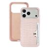 Applicable iPhone11pro Crocodile Leather Pattern Mobile Phone Case 11 Business  Case Portable Access Card Storage