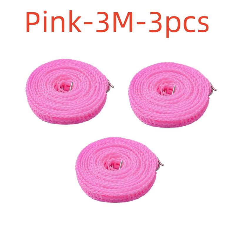 Outdoor Clothesline Nylon Non-Slip Laundry Line Rope Travel Business Windproof Clothes Cord 3/5/10 Meter Long