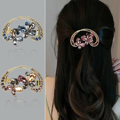 Crystal Light Luxury High-end Hair Clip