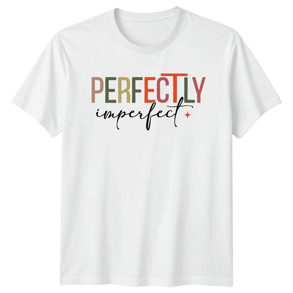 Perfectly Imperfect Faith Quote TShirt Christian Design Gift S