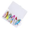 11Pcs Fishing Artificial Baits Colorful Plastic Lifelike Lures Swimbait Fishing Accessory