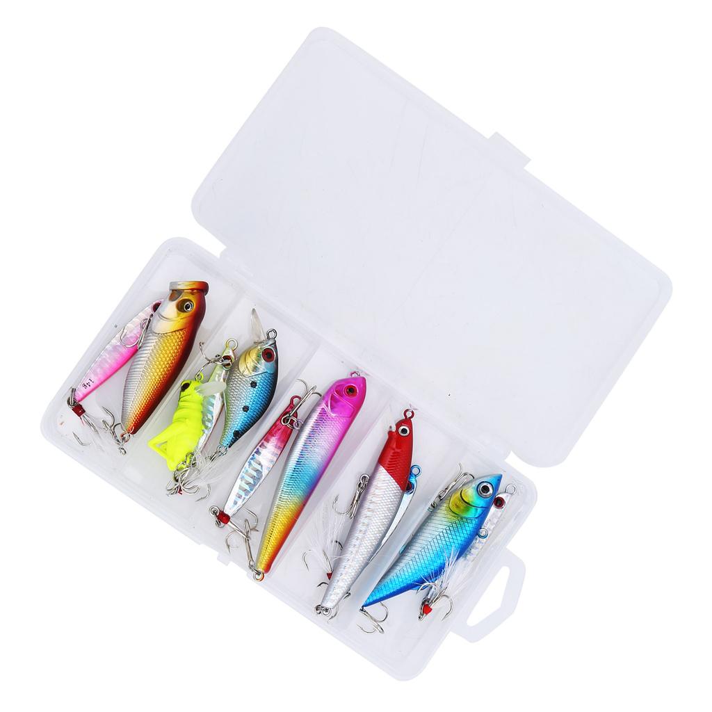11Pcs Fishing Artificial Baits Colorful Plastic Lifelike Lures Swimbait Fishing Accessory