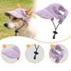 Dog Baseball Adjustable Fashion Corduroy Comfortable Puppy Sunbonnet Sun Protection Hat for