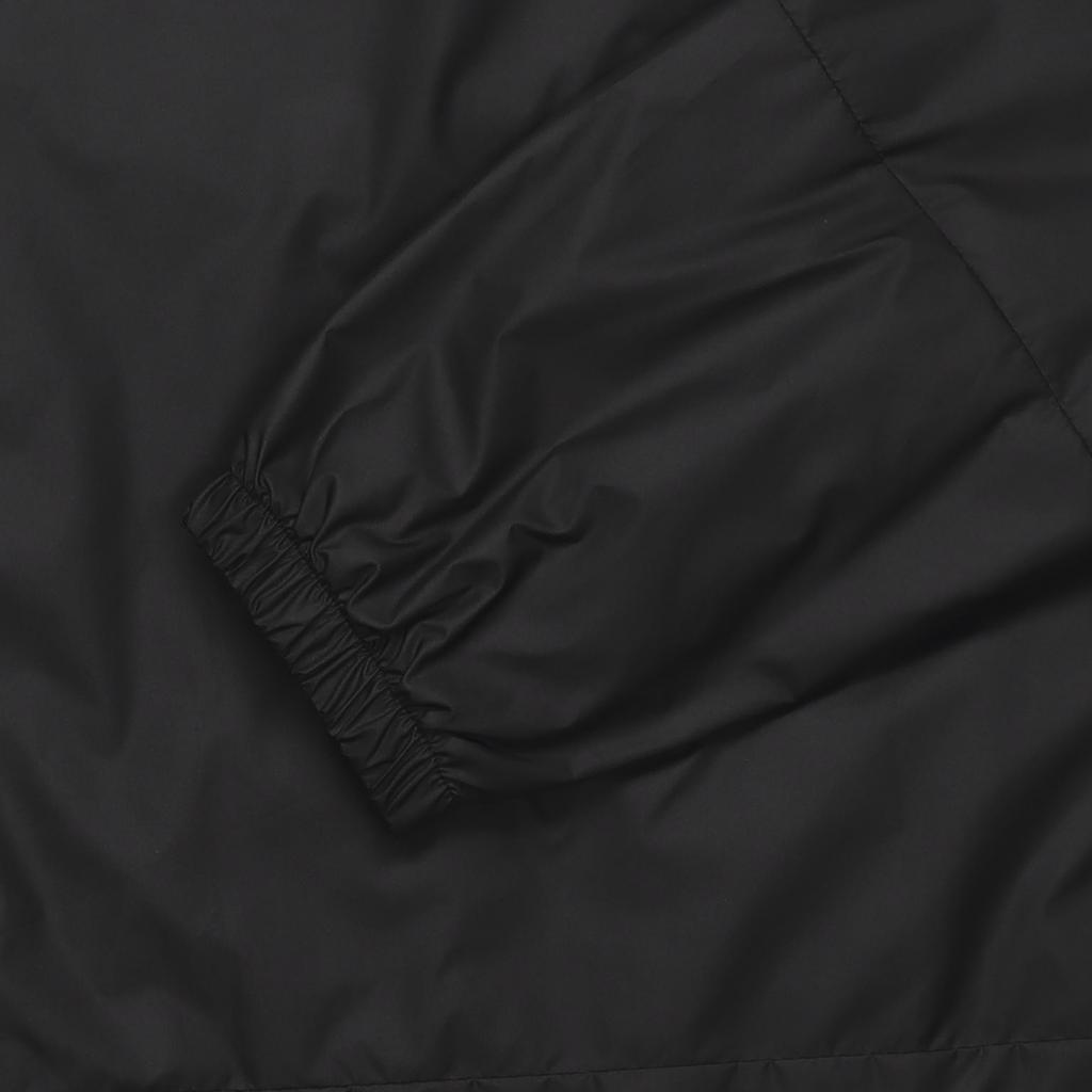 Adidas Logo Print Drawstring Hooded Jacket Women Jacket Black H07842