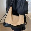 Retro matte large-capacity backpack bag women's bag new high-value shoulder bag commuter messenger tote bag