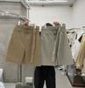 Vintage Korean Spring Skirt With Irregular Split And Double Waist Belt For Casual Wear