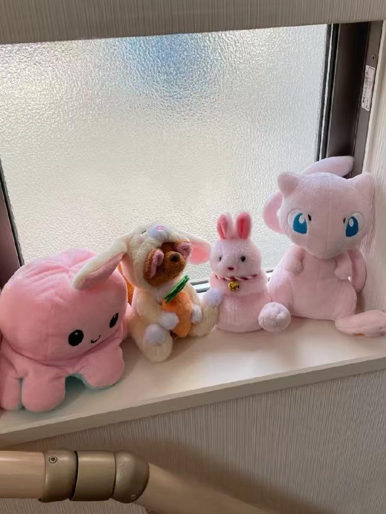 Pokemon Mew Plush Doll Kawaii Cartoon Go dex Mew Plush Toys Soft Stuffed Kawaii Anime Doll Pillow Birthday Gift For Kids