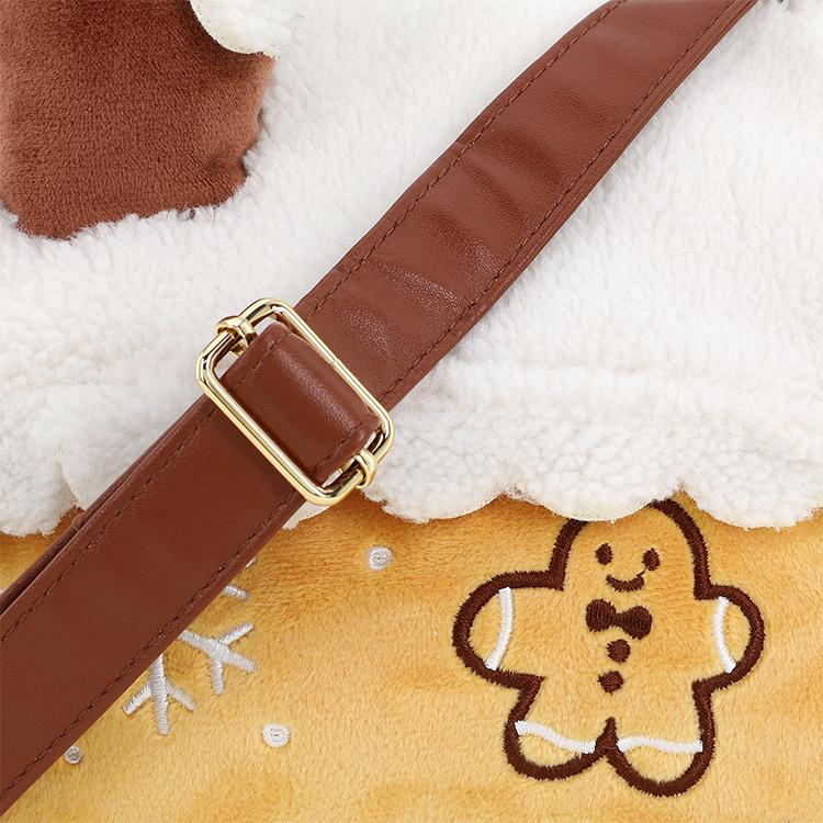 New Disney Polyester Chip 'N Dale Handheld Crossbody Bag Shoulder Bag Regular Unisex Brown & White 400060340106