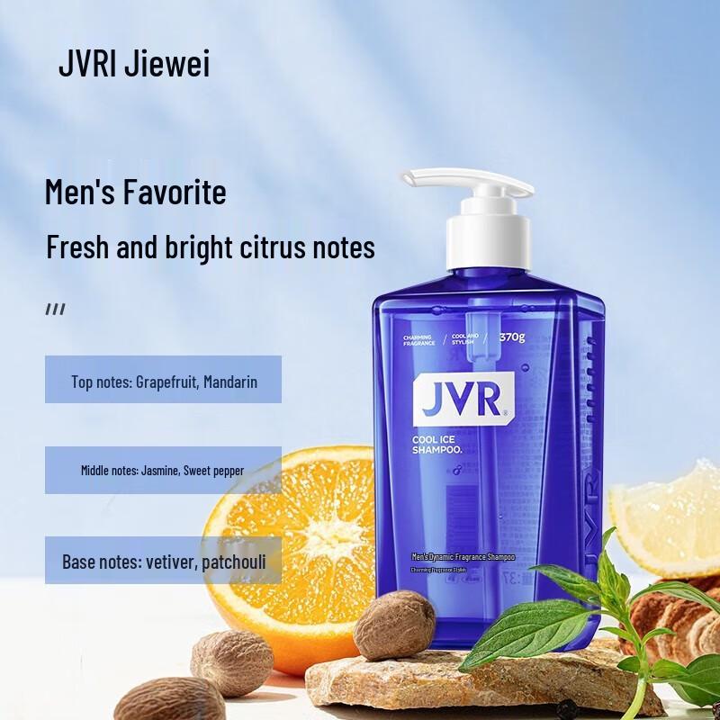 JVR Men's Dynamic Fragrance Shampoo