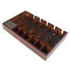 Barber Clipper Tray Large Area Slide Resistant Wooden Barber Clipper Holder Organizer for Hair