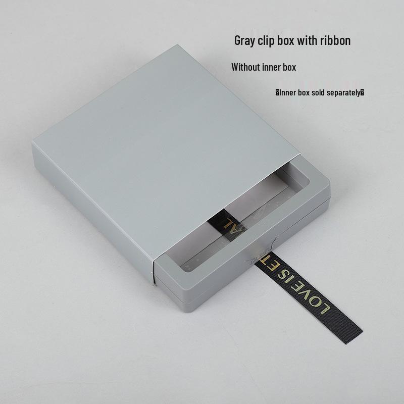 Anti-Oxidation PE Schubladenbox für Schmuck & Nail Art mit farbigen Hüllen