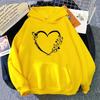 2026 Hoodie for Woman High Quality Hoode Long Sleeve Pullover Autumn Female Daily Casual Sport Loose Sweatshirt