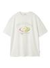 Gelato Pique HOMME Sunny Side Egg PHCT254931 OWHT L One-Point T-Shirt Men's