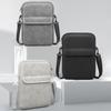 Universal 11-13inch Tablet Case Adjustable Nappa Leather Laptop Sleeve Case with Shoulder Strap Waterproof Laptop Shoulder Bag