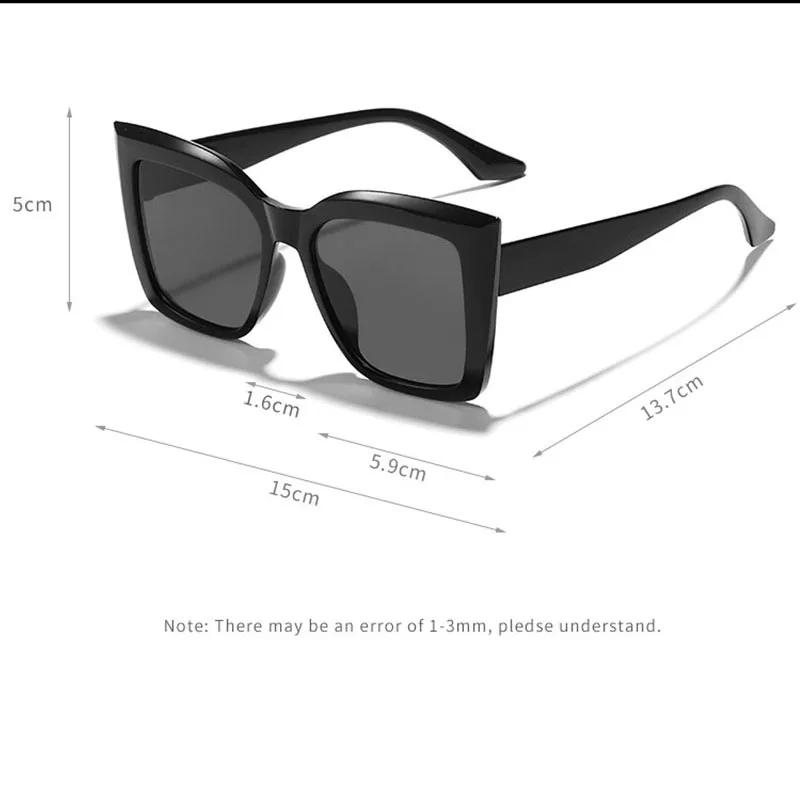Latest Women's Cat-Eye Square Sunglasses Classic Women Sun Glasses Stylish Outdoor Shading Eye Wear UV400 Protection Gafas De Sol
