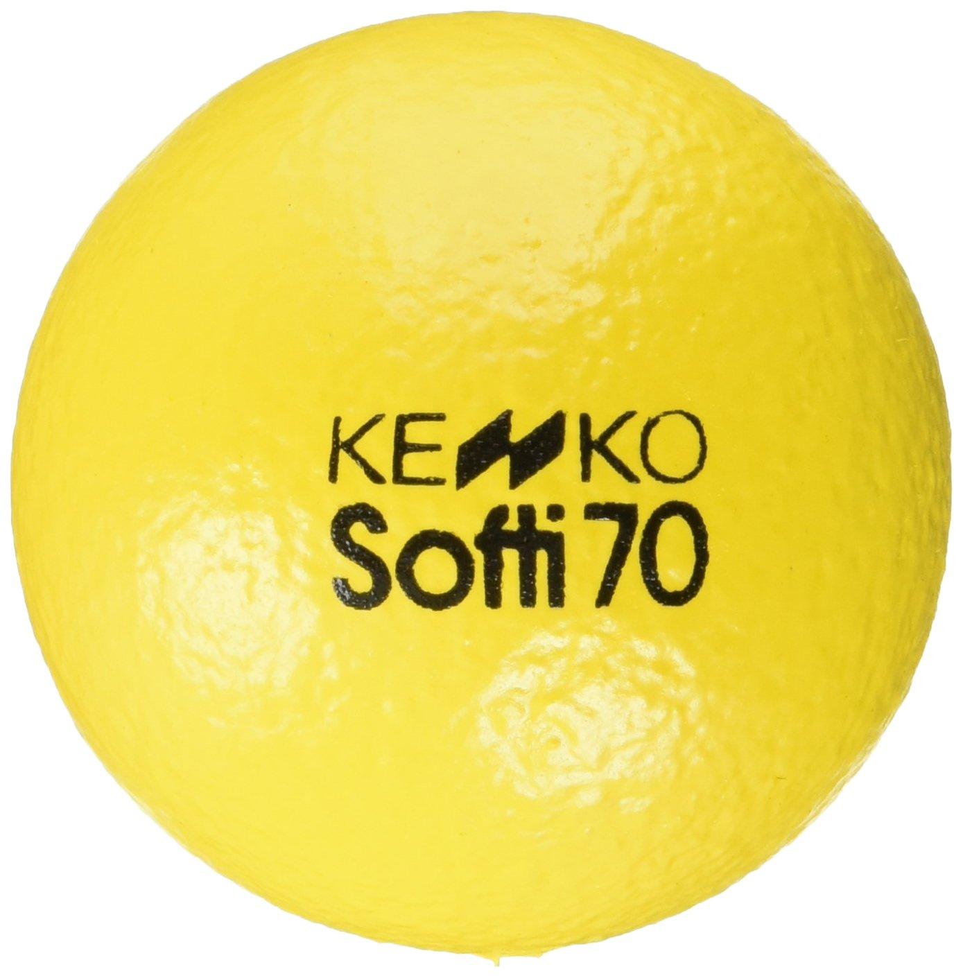 

Nagase Kenko Softy Ball 70, Yellow, 1 Dozen (12 Balls), S70, Yellow, 70mm