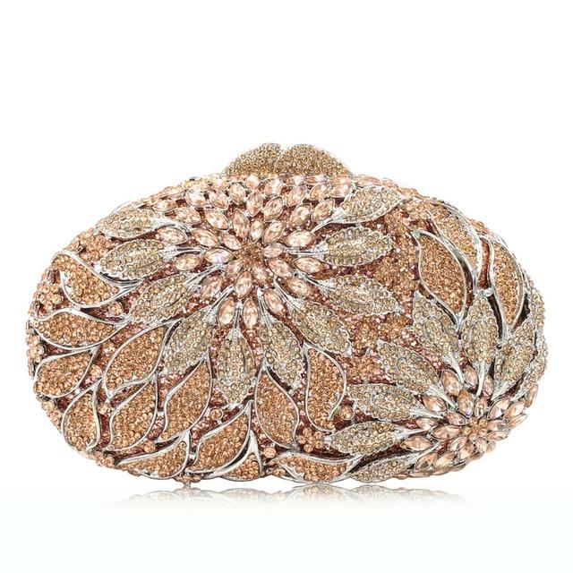 Weiße Diamant-Kupplungstaschen 10 Farben Handtaschen Luxus Gold Kristall Strass Abend-Kupplungstaschen Damen Hochzeits-Party-Tasche