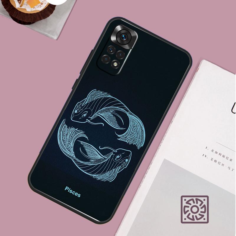 

Zodiac Sign Phone Case For Xiaomi Redmi Note 13 12 12S 12C 13C 10 10C 9 9C 10S 11S 11 Pro Soft Cover Redmi Note 12 Pro 4G