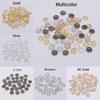 200pcs 6mm 9mm Gold Plated Flower Petal End Spacer Beads Caps Charms Bead Cups For DIY Jewelry Making Accessories Wholesale