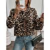 Women S Long Sleeve Leopard Print Casual Blouse For Vacation