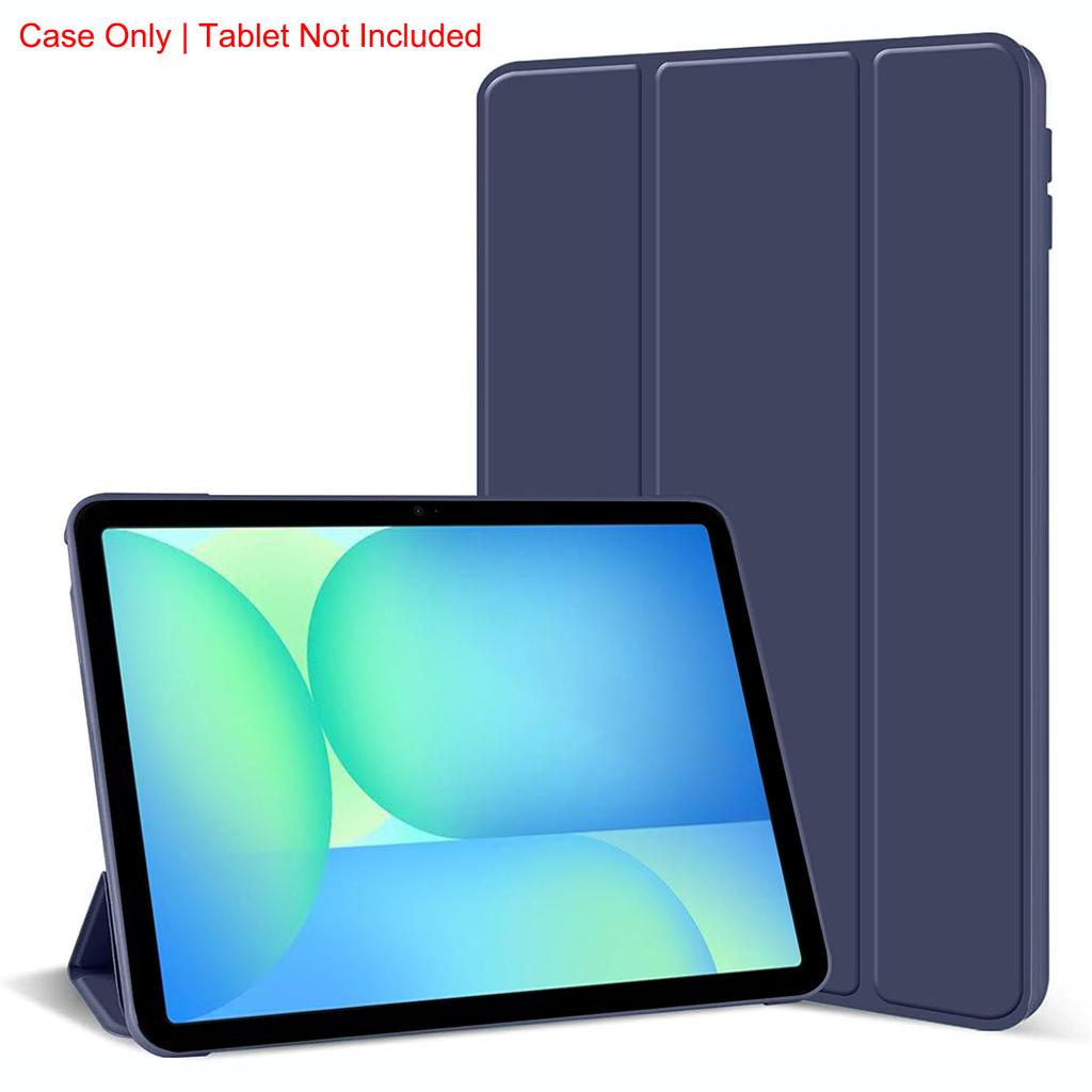 For Samsung Galaxy Tab S10/S10 FE 11'' 10.9'' SM-X720 SM-X520 Tri-fold Flip Case Magnetic Stand PU Leather Protective Cover