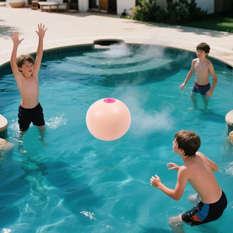 1/2Pcs Funny Prank Adult Inflatable Pvc Beach Ball Interactive Balloon, Funny Adult Novelty Gift Party Spoof Pool Toys 8.66 Inch
