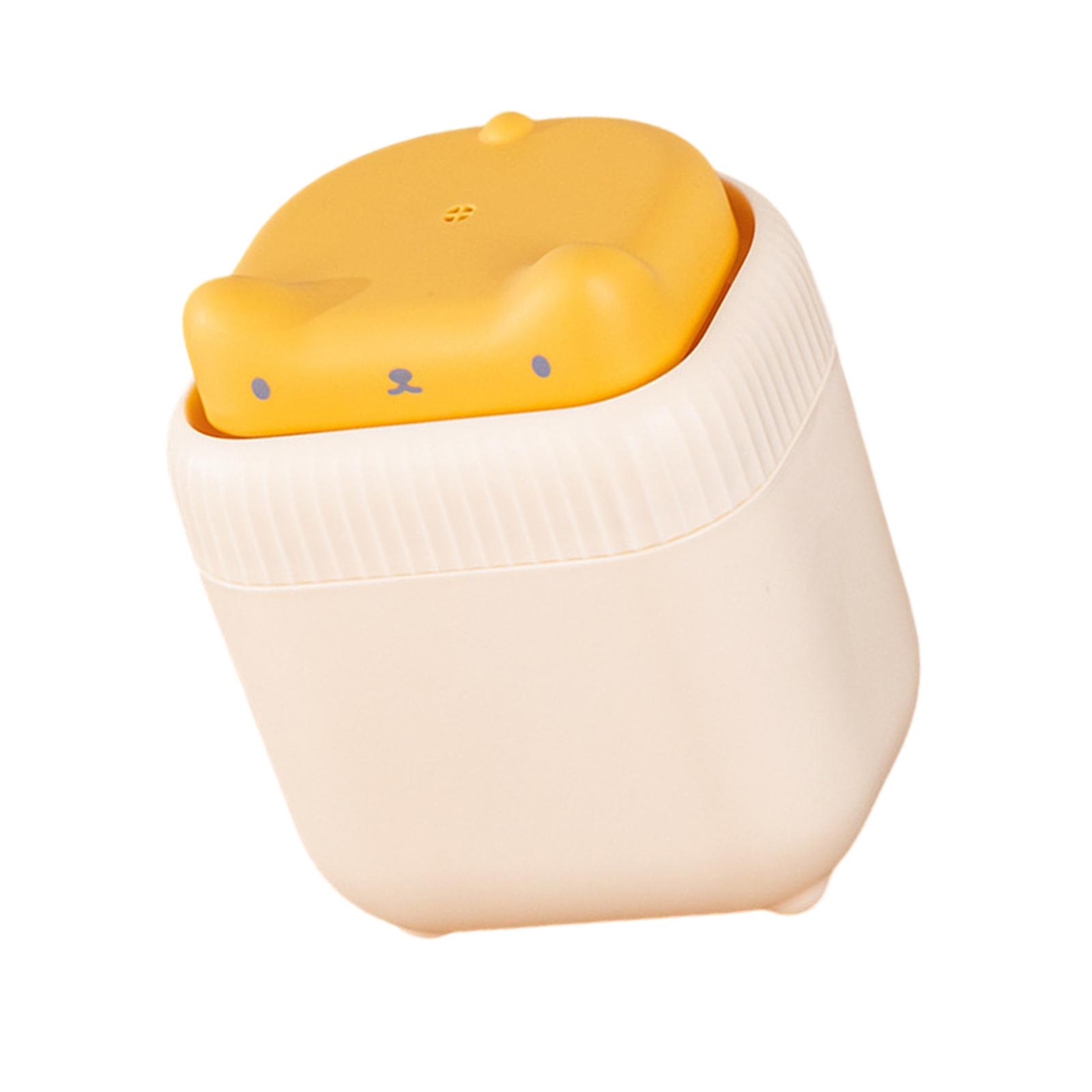 

Cute Cats Shape Liquid Soap Dispenser for Countertop Use in Kitchen and Bathroom Refillable Reusable Empty Press Bottle жёлтый