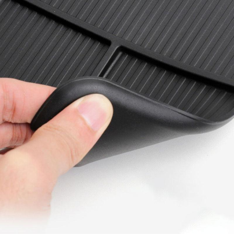 For Honda HRV HR-V ZRV ZR-V  2024 TPE Black Car Interior Stowing Tidying Center Console Lower Storage Tray Organizer Case