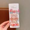 Children'S Cute Ocean Series Hair Clips, Cartoon Mermaid Shell Starfish Hair Accessories, Baby Hair Damage Side