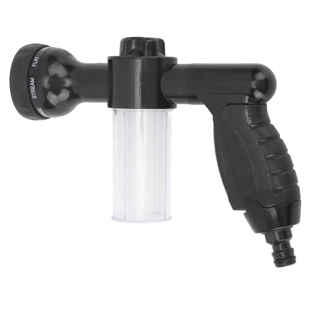Dog Wash Hose Attachment Ergonomic Pet Wash Hose Spray Nozzle with Thicken Soap Dispenser Bottle