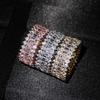 Exquisite Zircon Ring Handcrafted Fashion Jewelry for Women Stylish Gift