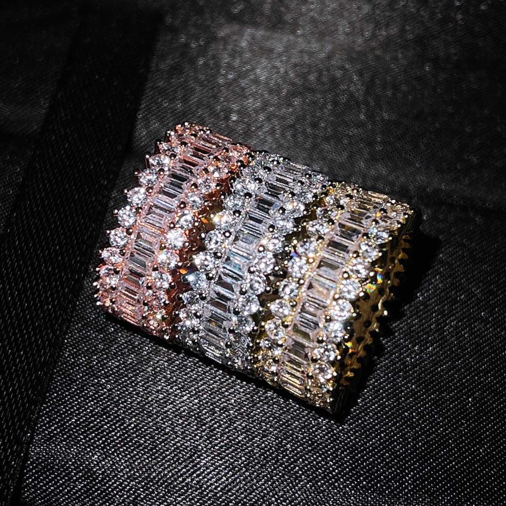 Exquisite Zircon Ring Handcrafted Fashion Jewelry for Women Stylish Gift