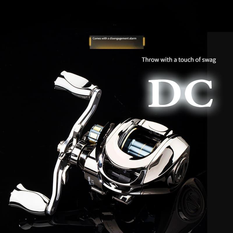 Całkowicie metalowy stalowy leworęczny wymienny kołowrotek w kształcie kropli wody uniwersalny kołowrotek do mikro-przynęt czarny do dalekich rzutów przeciwwybuchowy kołowrotek wędkarski trwały