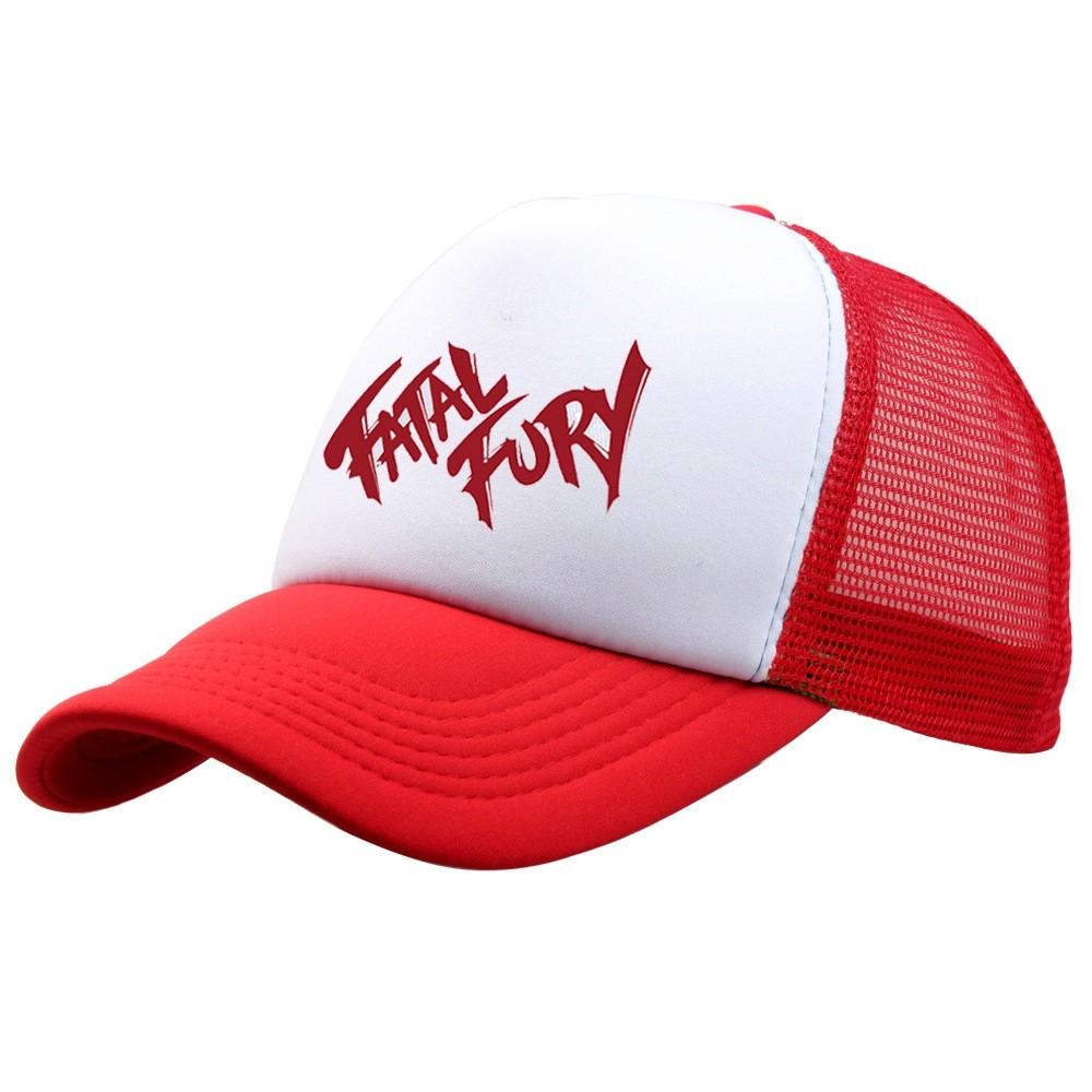 Fatal Fury Cartoon Cotton Baseball Cap With Adjustable Fit For Summer Outdoor Wear