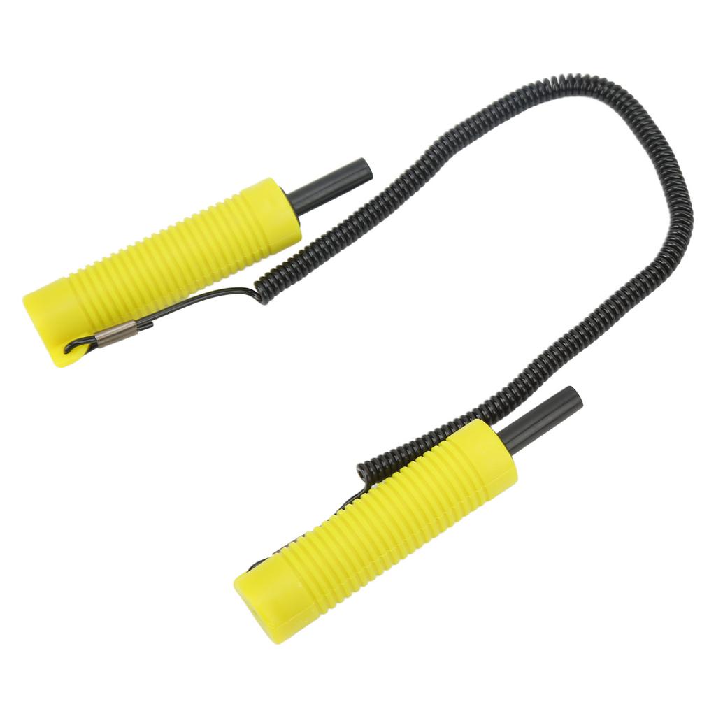 Retractable Ice Pick Stainless Steel Ergonomic Threaded Handle Incisive Fishing Ice Breaker for Outdoor Rescue