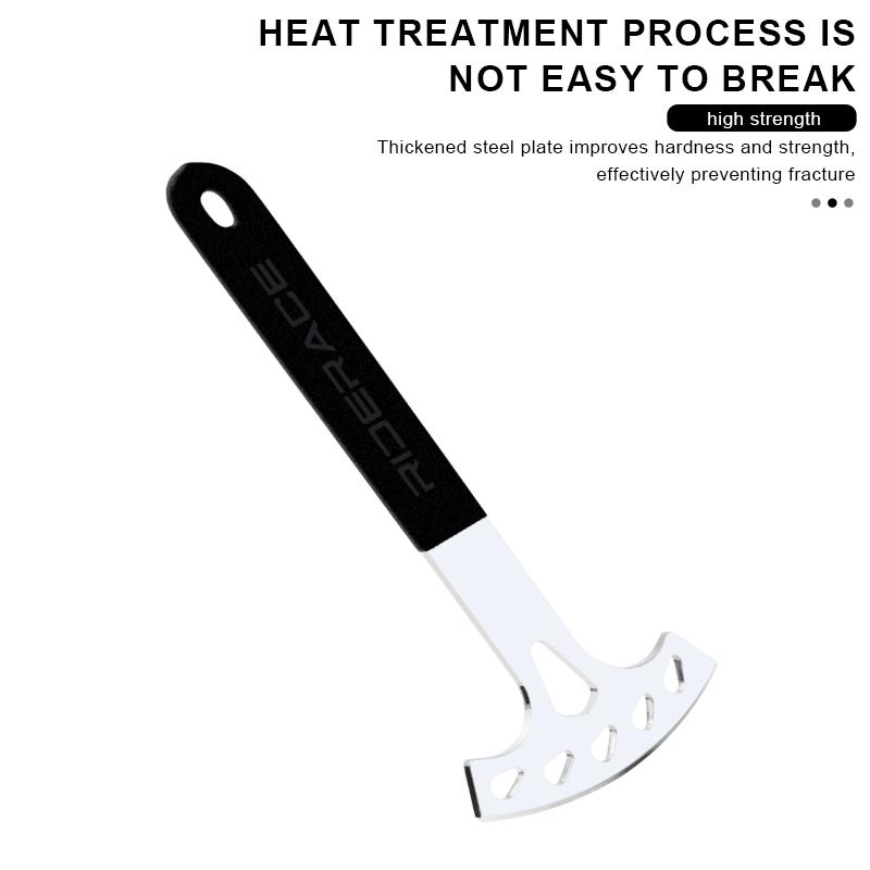 Bike Disc Brake Pad Spreader Wrench Stainless Steel Bicycle Disc Brake Correction Wrench Cycling Brake Rotor Caliper Repair Tool