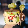 Cute Apple Ceramic Mug