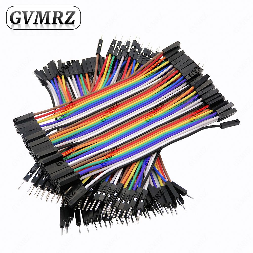 Dupont Cable Kit 10CM 20CM 30CM  Male to Male Female to Female Male to Female Jumper Wires for Arduino Raspberry P