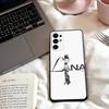L-Lana del rey Singer  Phone Case For Samsung S25,24,23,22,30,21,10,9,Ultra,Plus,Lite,FE,4,5 G Soft Black Case