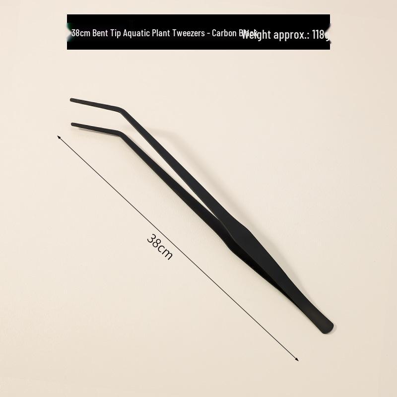 Popular Stainless Steel Tweezers with Silicone Tips for Reptile Feeding and Aquatic Plant Care